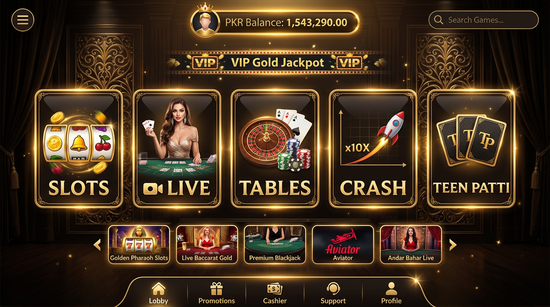 Main screen of v44bet casino page for PK players - 4